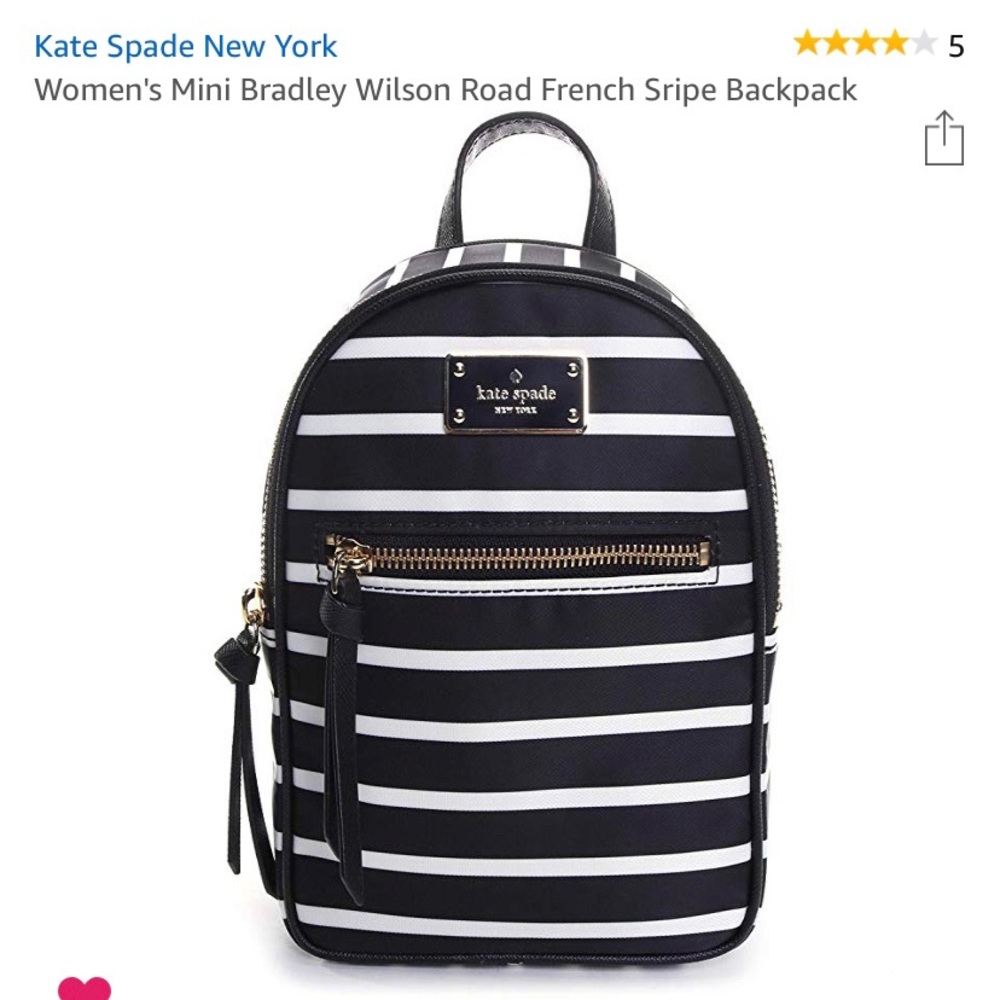 Kate Spade mini backpack